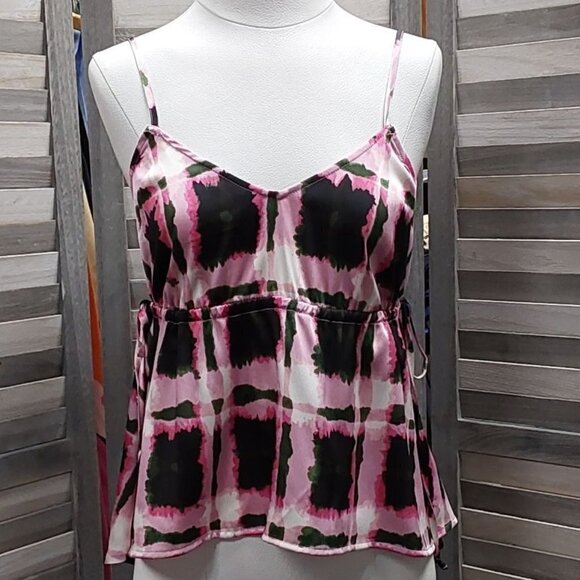 Plaid Camisole Tank Top | Future Collective |Small - Picture 1 of 13